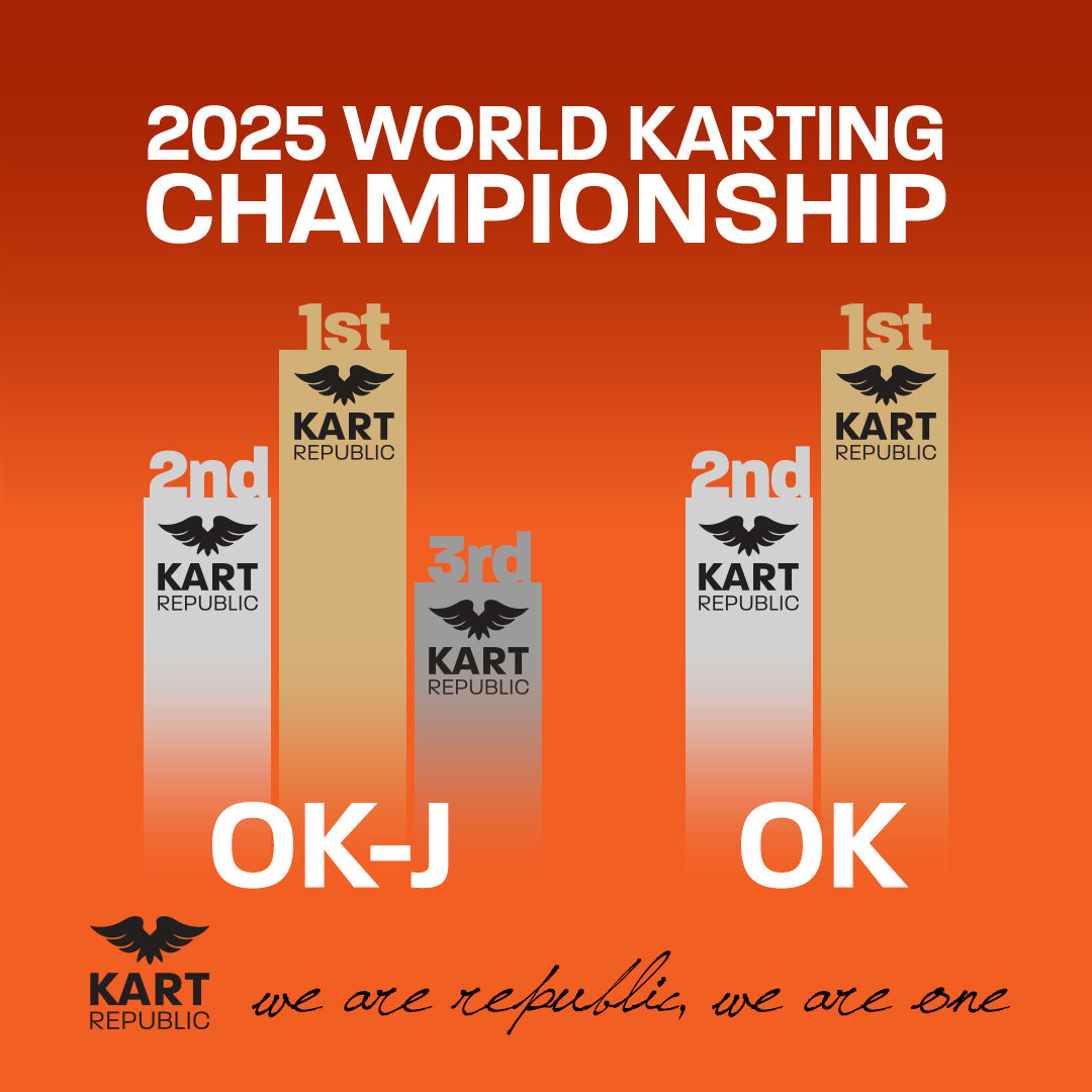 KR DRIVERS FILL 5 OF 6 WORLD CHAMPIONSHIP PODIUM PLACES!