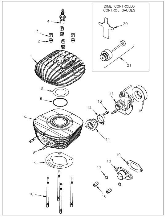 ROK Mini Head | Cylinder