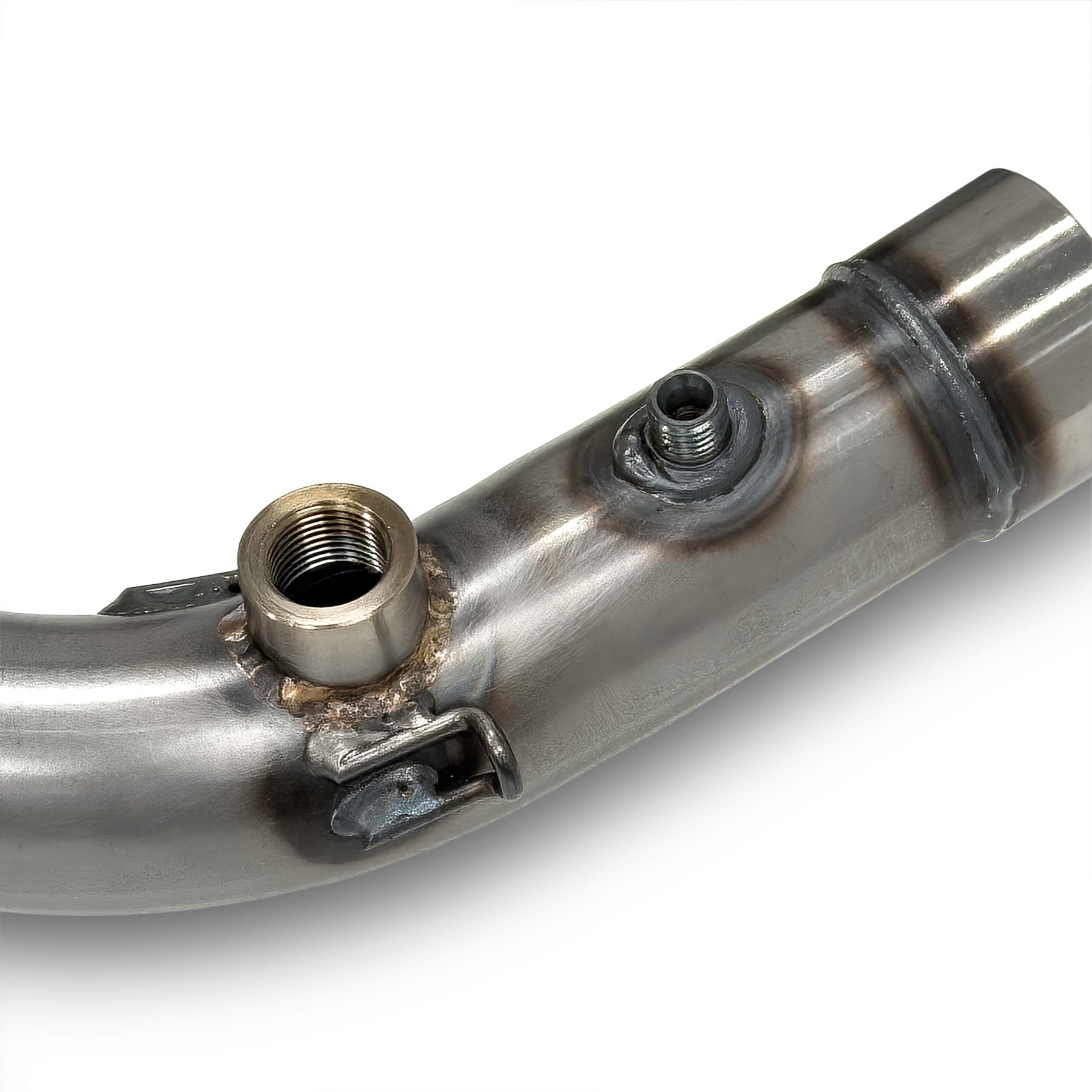 (407) IAME Exhaust Muffler KA100 With Lambda Bung