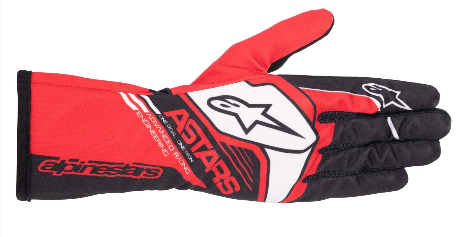 Alpinestars Glove Tech-1 K Race V2 Corporate Red | Black