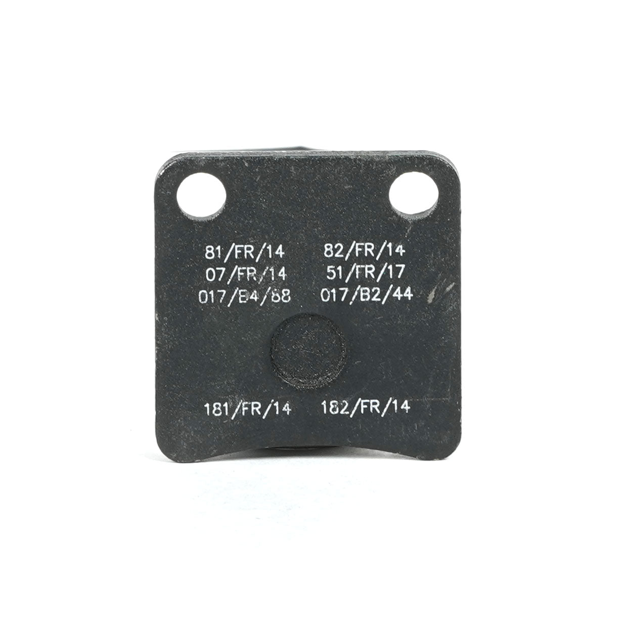 KR Brake Pad Black Hard KZ Front | Mini Sold Individually