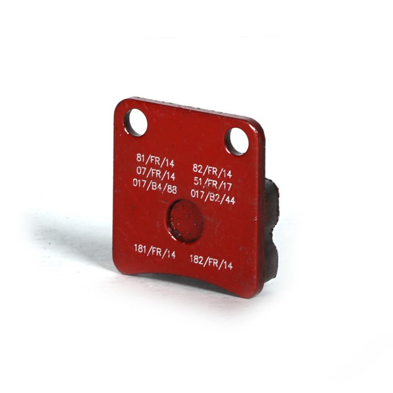 KR Brake Pad Red Medium KZ Front | Mini Sold Individually