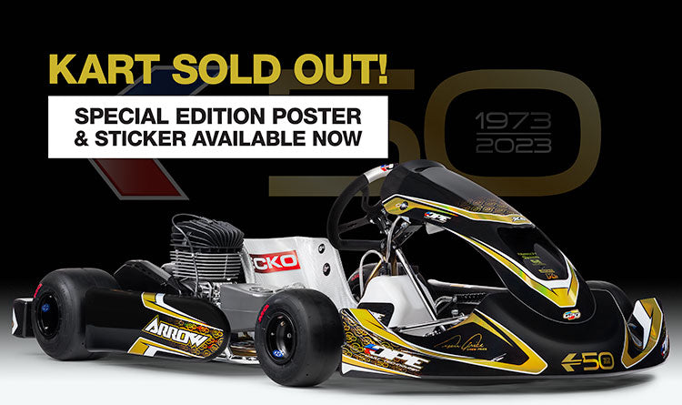 Arrow X6.2 50th Anniversary Edition Racing Kart