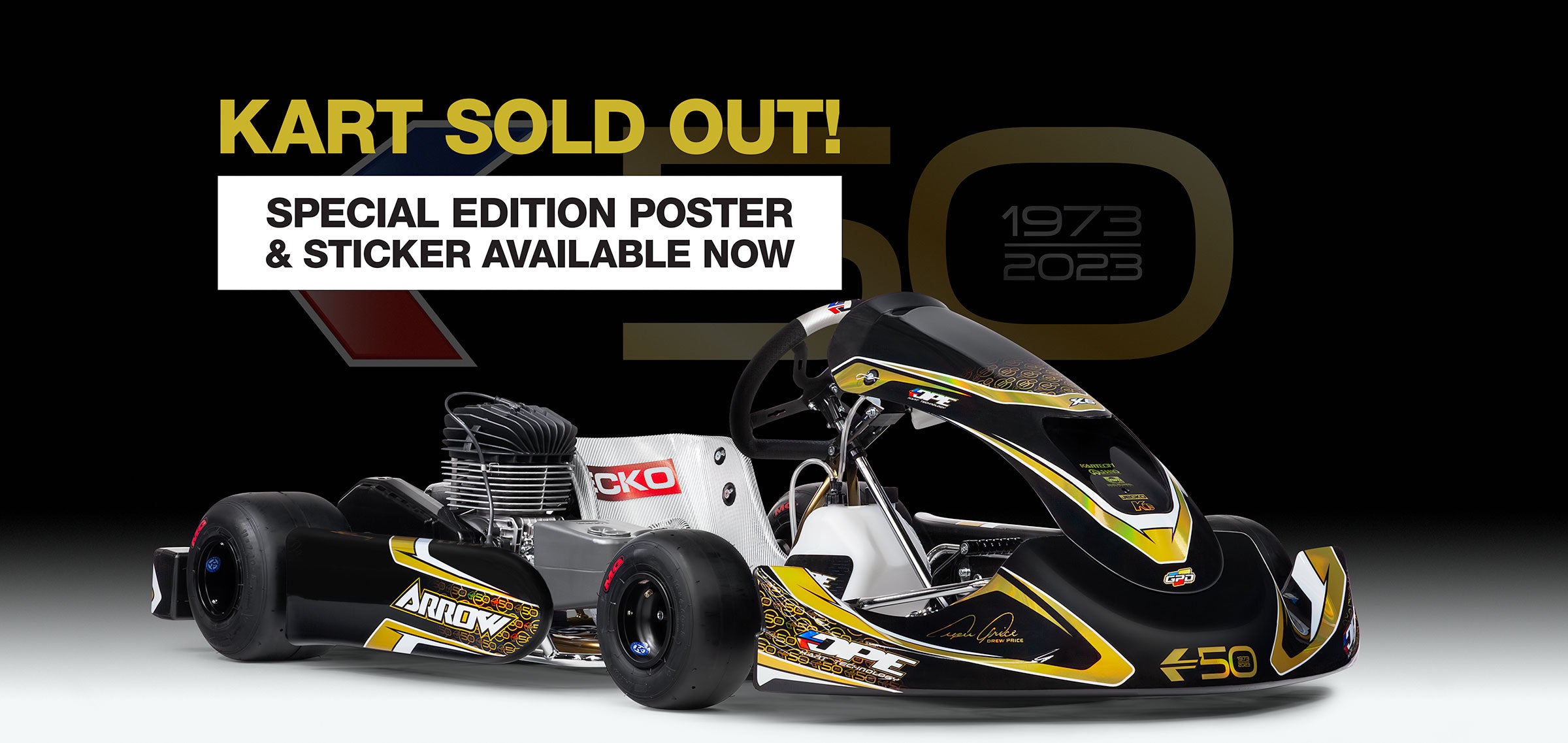 Arrow X6.2 50th Anniversary Edition Racing Kart