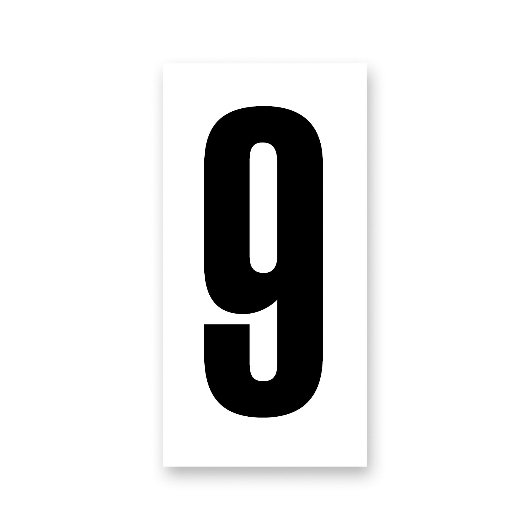 Kartech Number Nassa White|Black