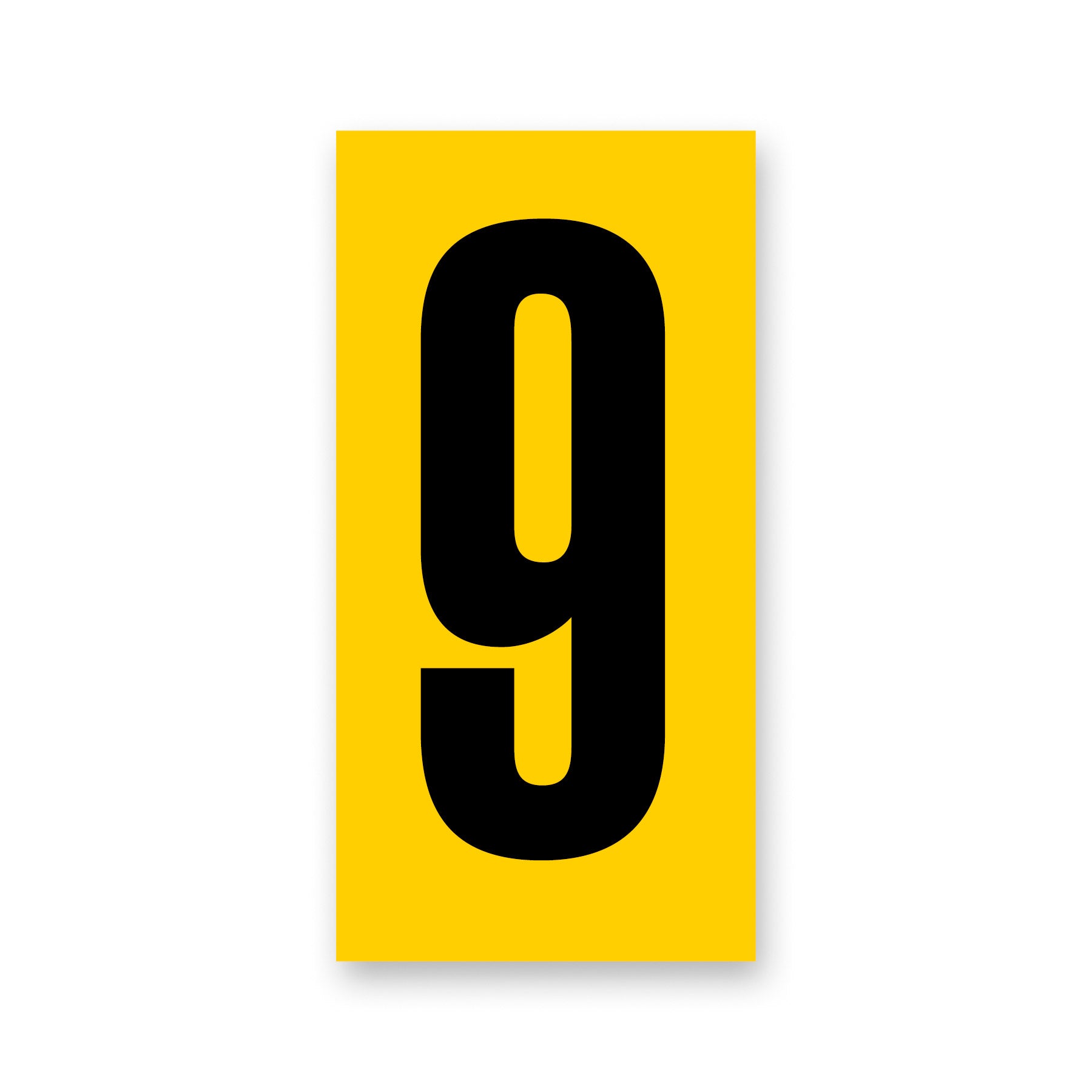 Kartech Number Nassa Yellow | Black