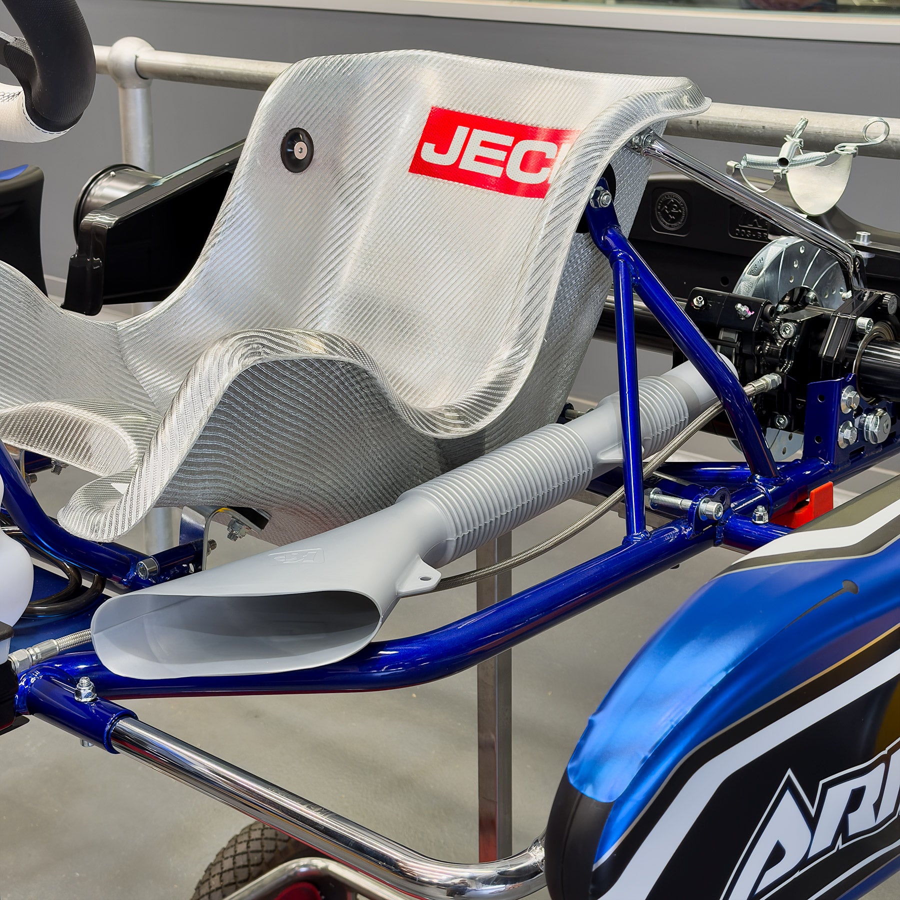 KG Brake Cooling Duct Silver