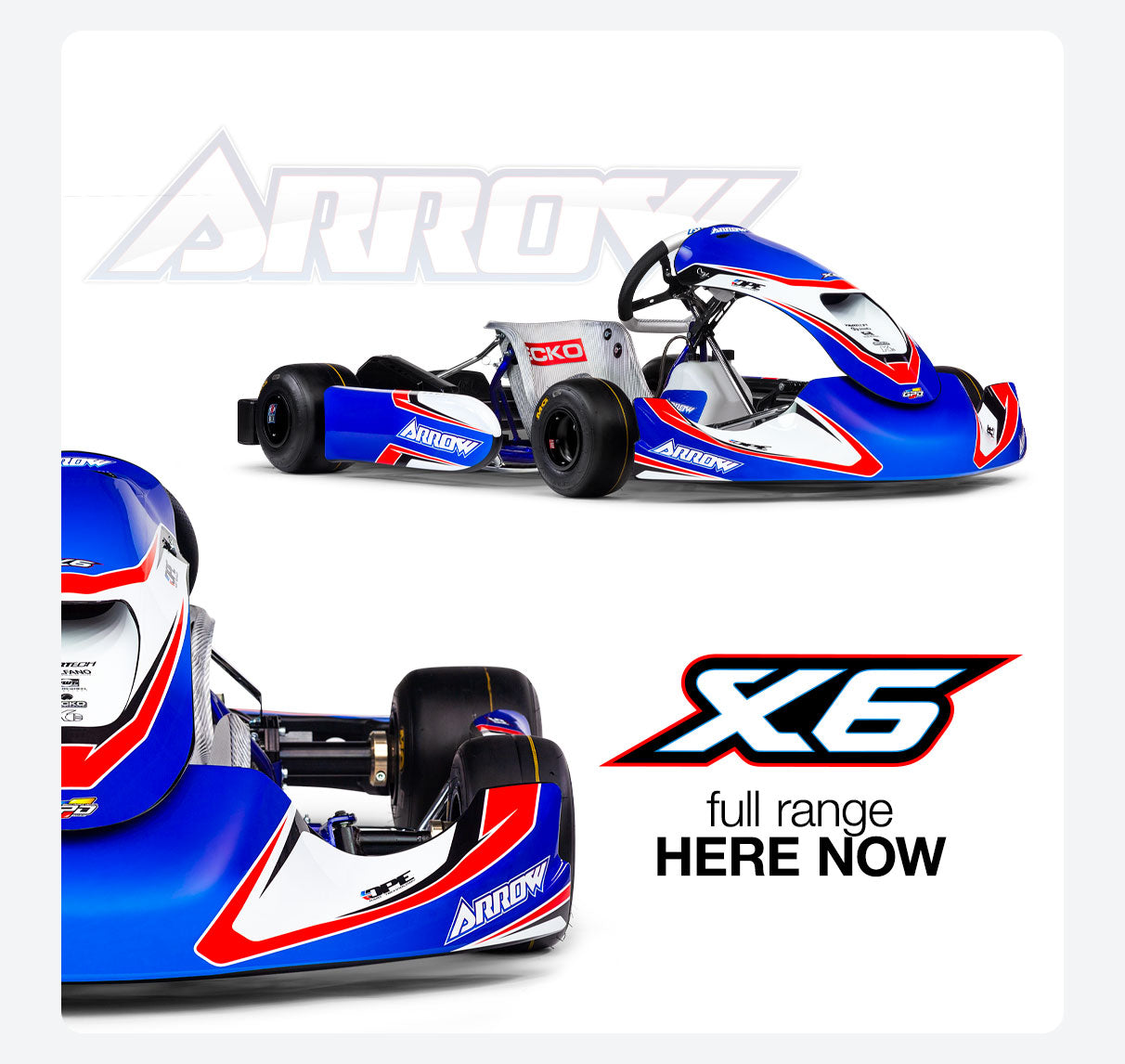 Arrow X6 Racing Karts | Australia's best go karts | Go Kart Racing