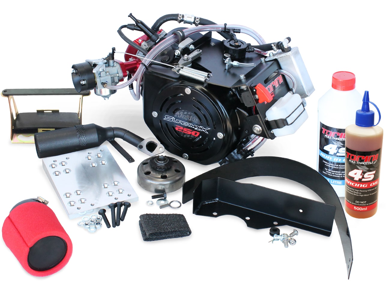 Torini 4S Supermaxx Sealed Engine Complete Incl Eng Kit | Oil