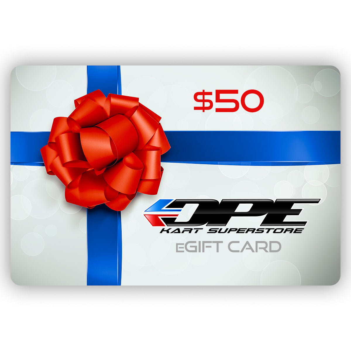 Go Kart Gift Card | DPE Kart Superstore Gift Card