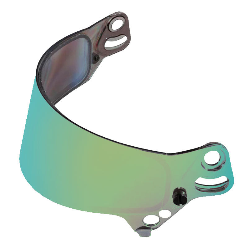 Bell HP7 Gold Mirror Helmet Visor | Go Kart Helmet Visor