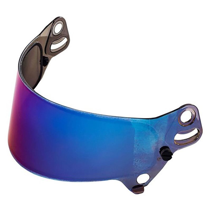 Bell KC7 Blue Mirror Visor | Go Kart Helmet Visor