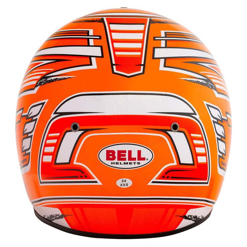 Bell Go Kart Helmet | KC7-CMR Orange helmet