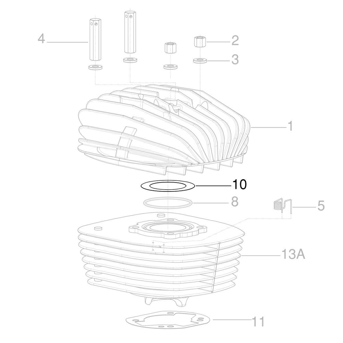IAME Copper Head Gasket | 0.05 | KA100