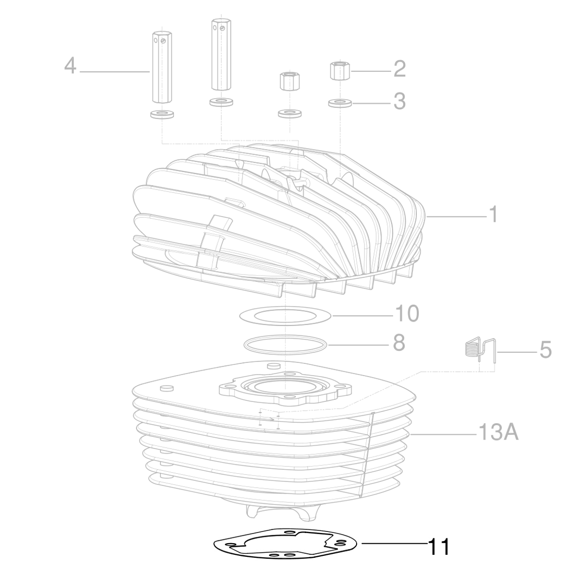 IAME Cylinder Gasket 0.05 | KA100