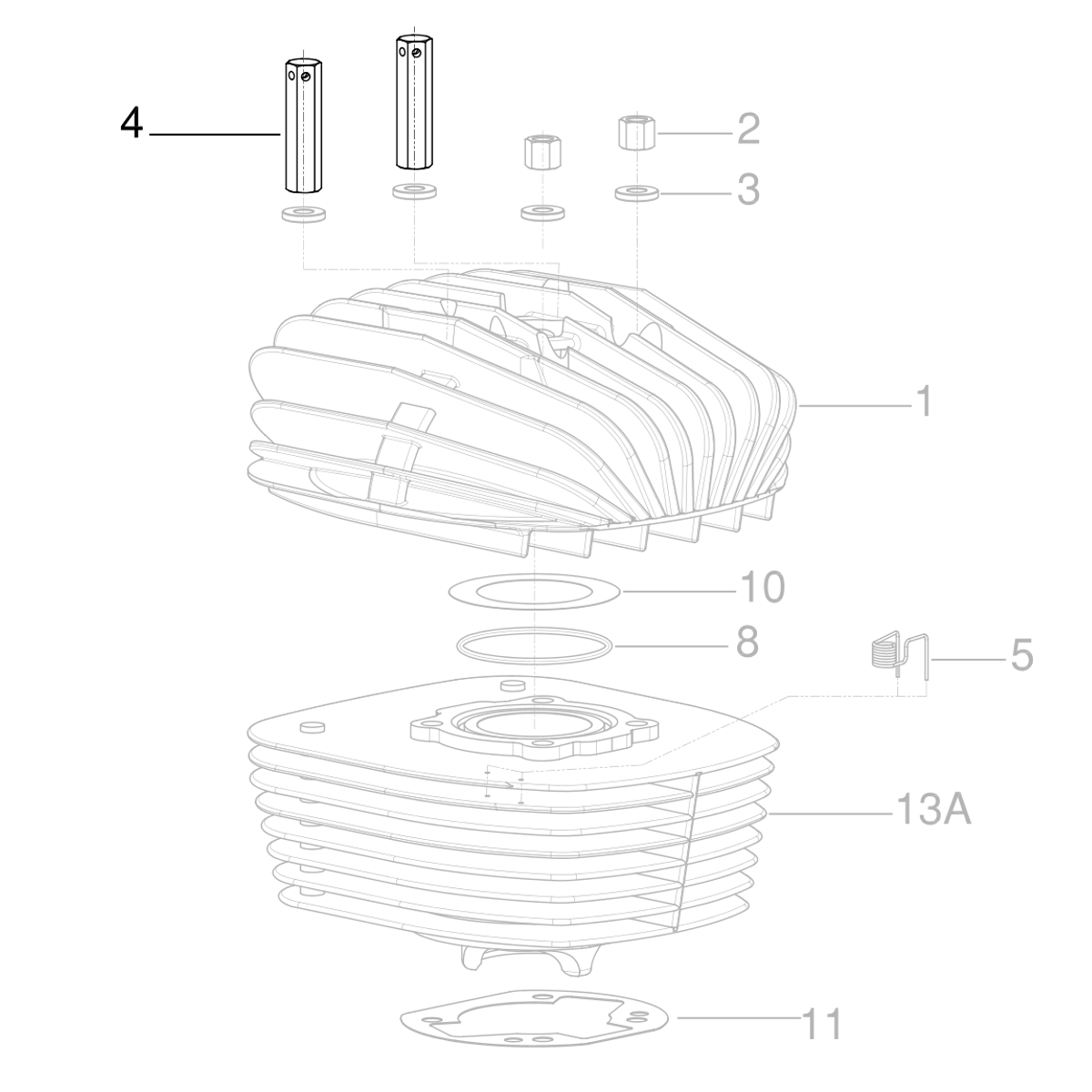 IAME KA100 Head Sealing Nut