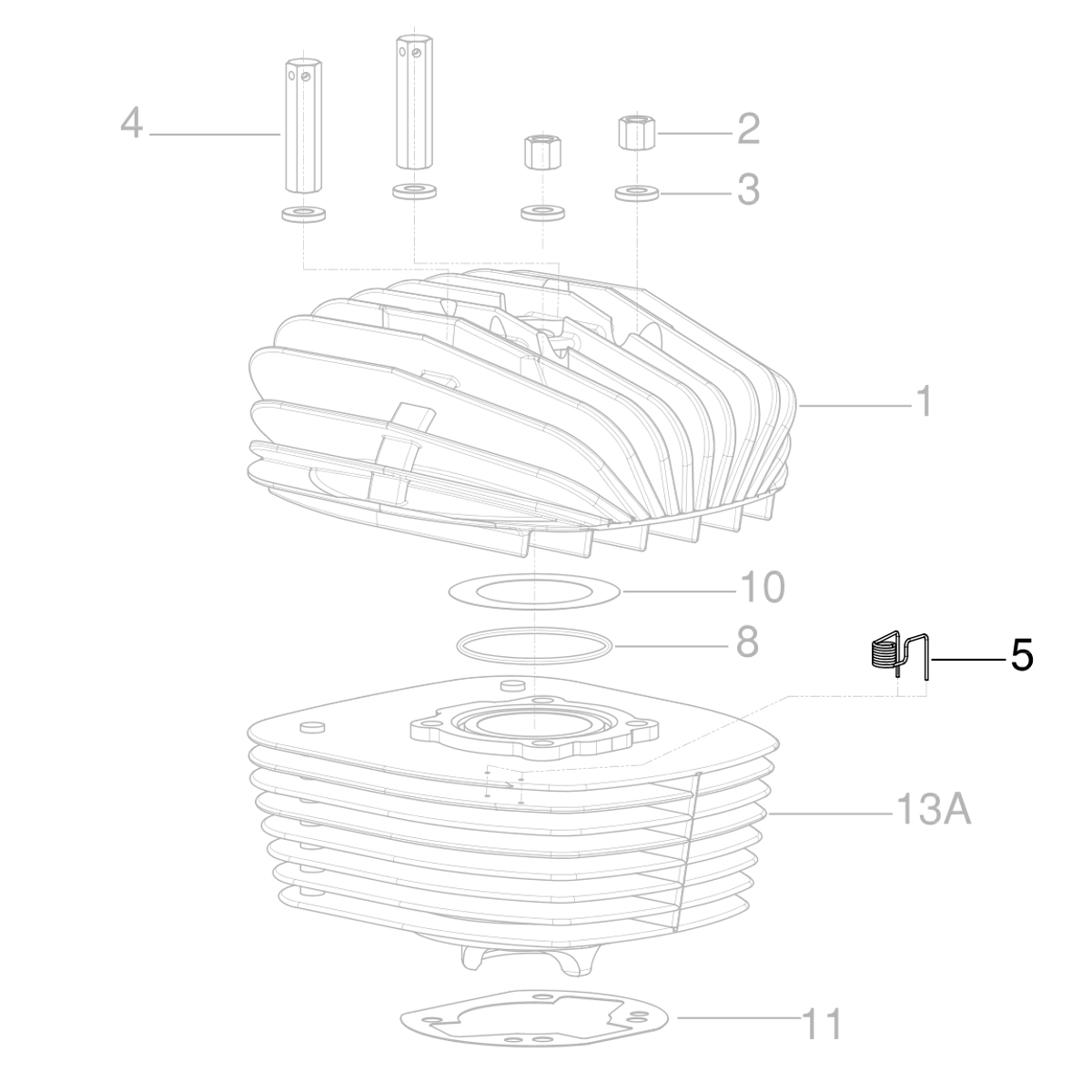 IAME KA100 Spark Plug Lead Retaining Spring