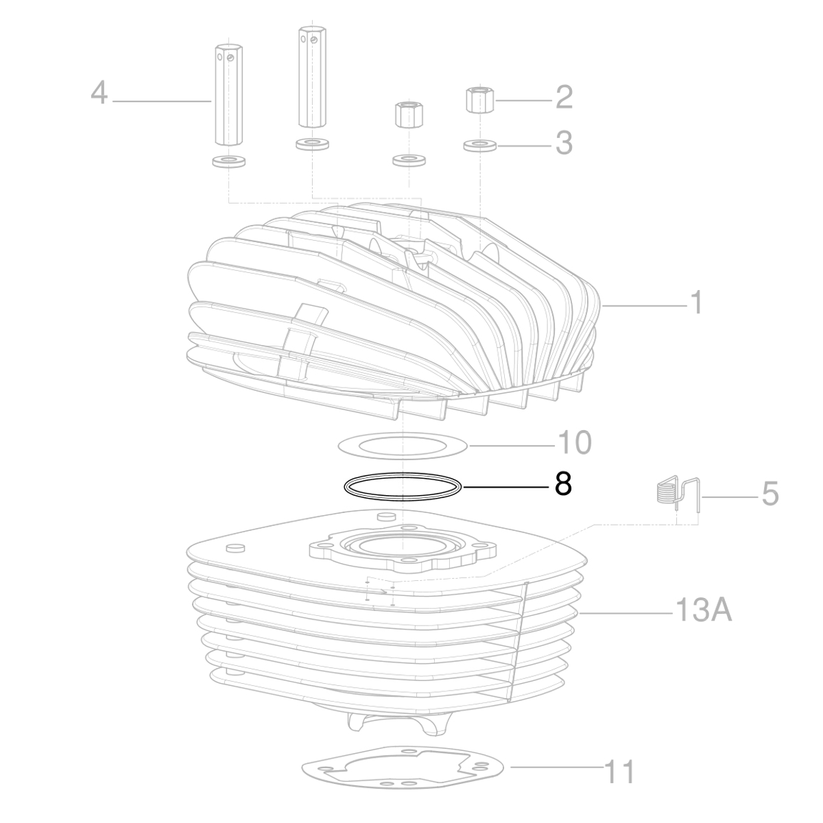 IAME Head Inner O-Ring | KA100