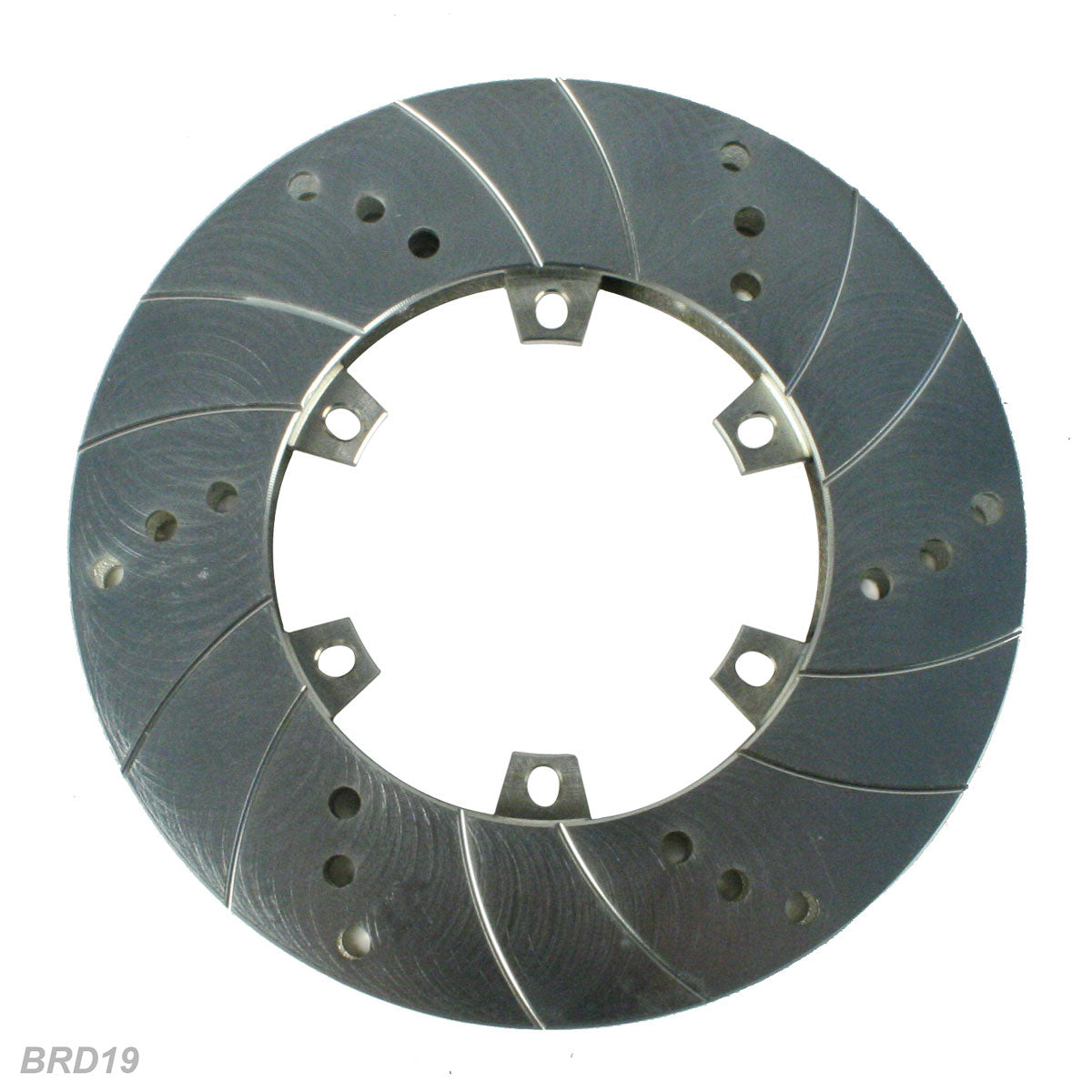 Kartech Brake Disc Radialy Vented 194 x 98 x 18 Blue Zinc