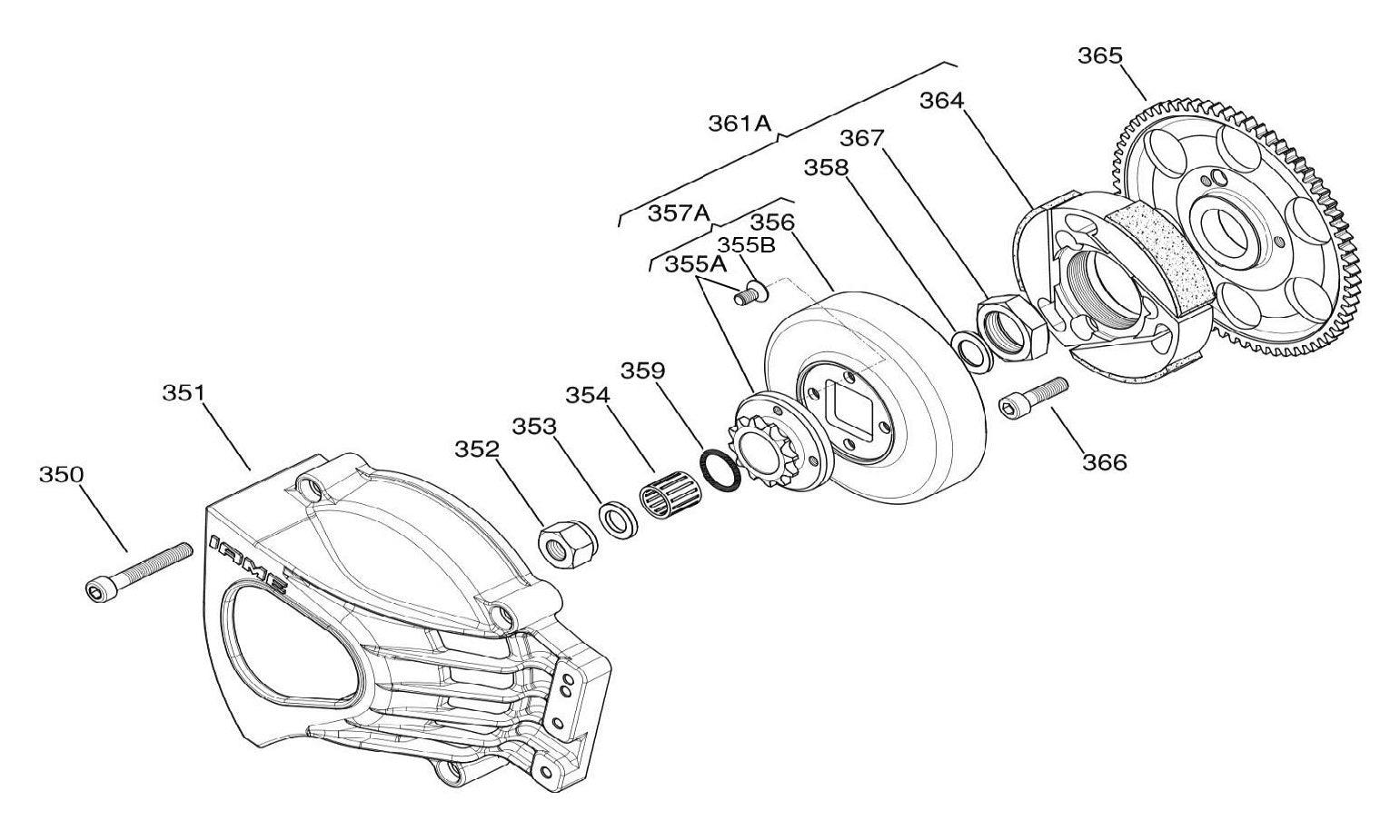 KA100 Clutch Assembly