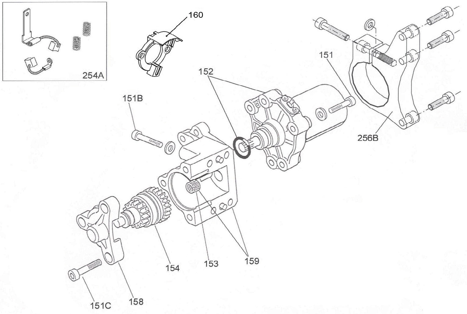 KA100 Starter Assembly