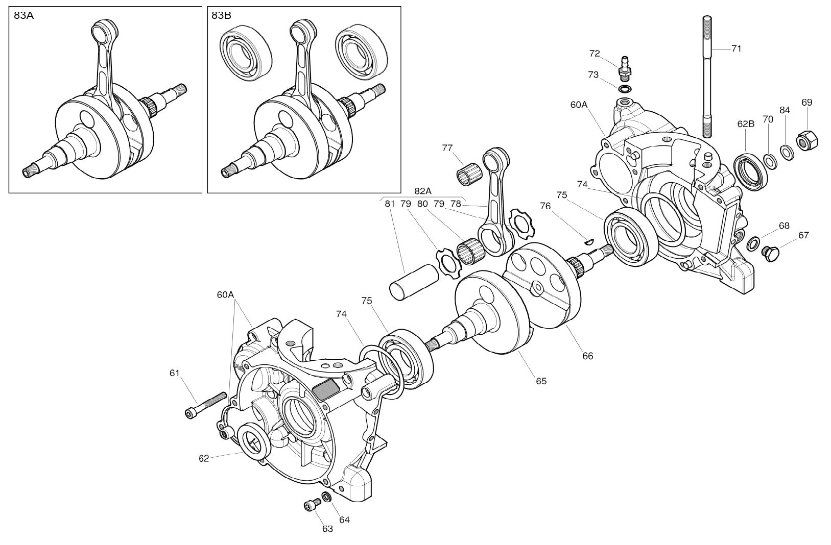 X30 Crankcase | Crankshaft