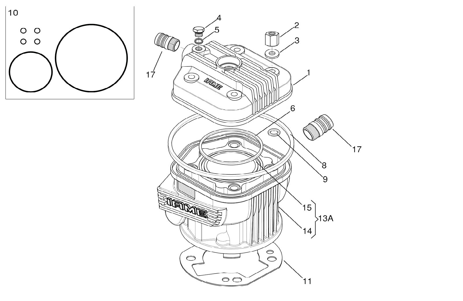 X30 Head | Cylinder