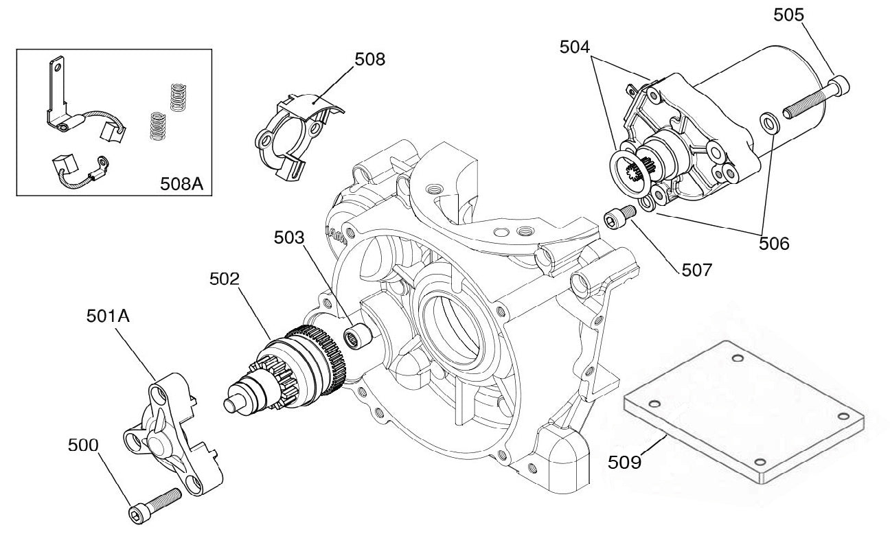 X30 Starter Assembly