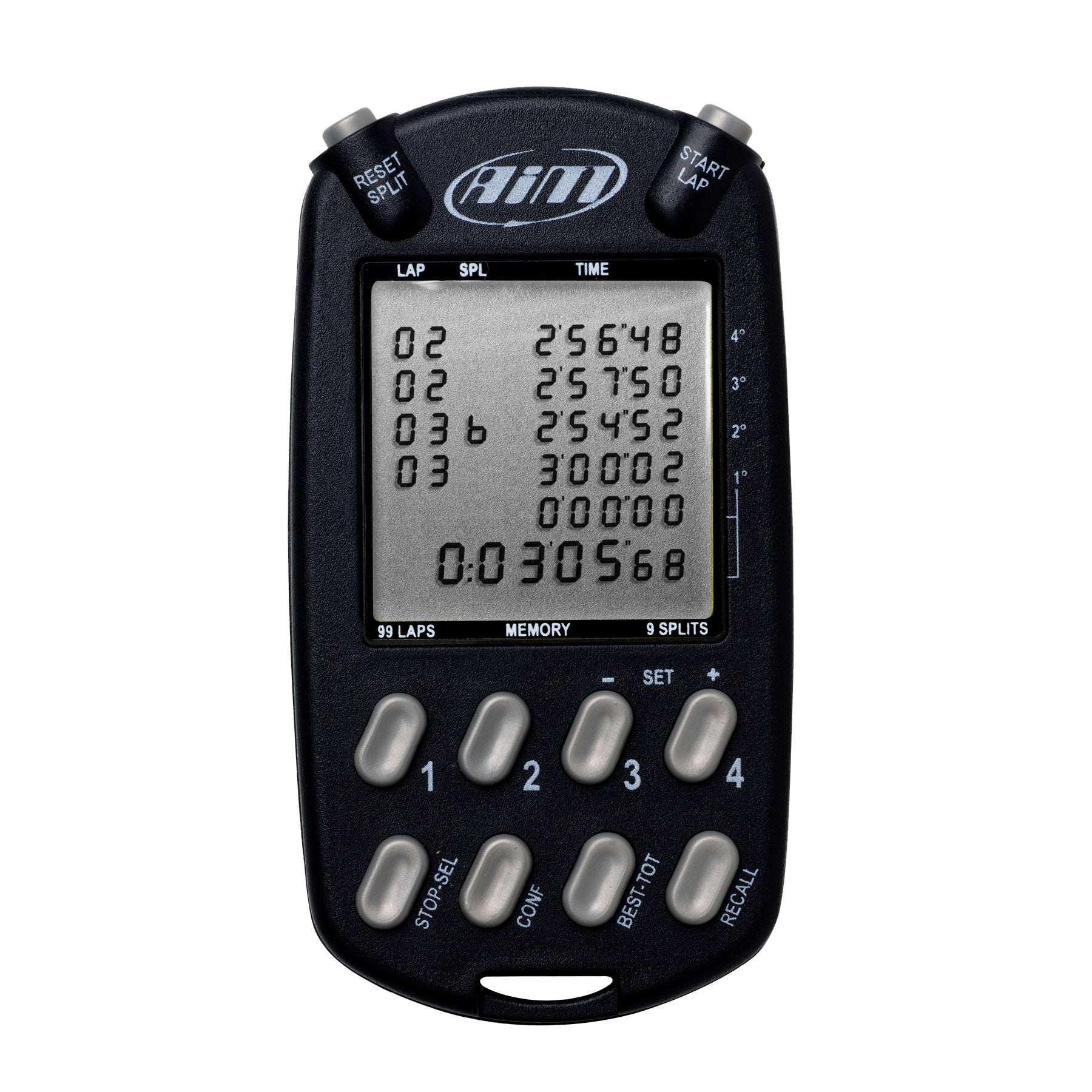 MyChron Multichron Stop Watch Black