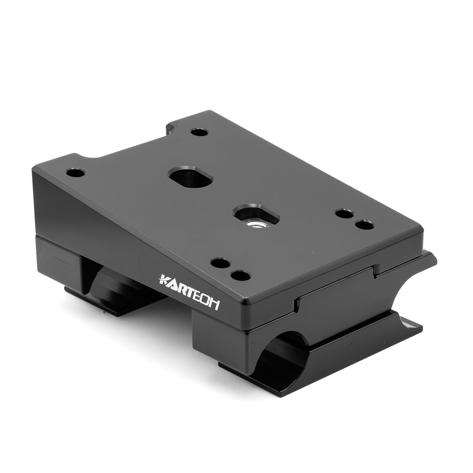 Angled Go Kart Engine Mount with low profile clamps