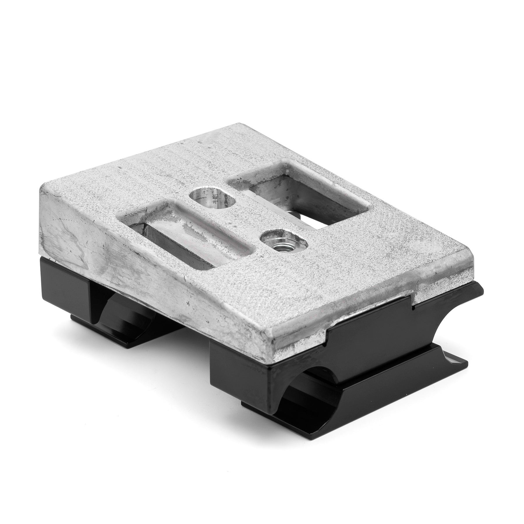 Angled Magnesium Go Kart Engine Mount with low profile clamps