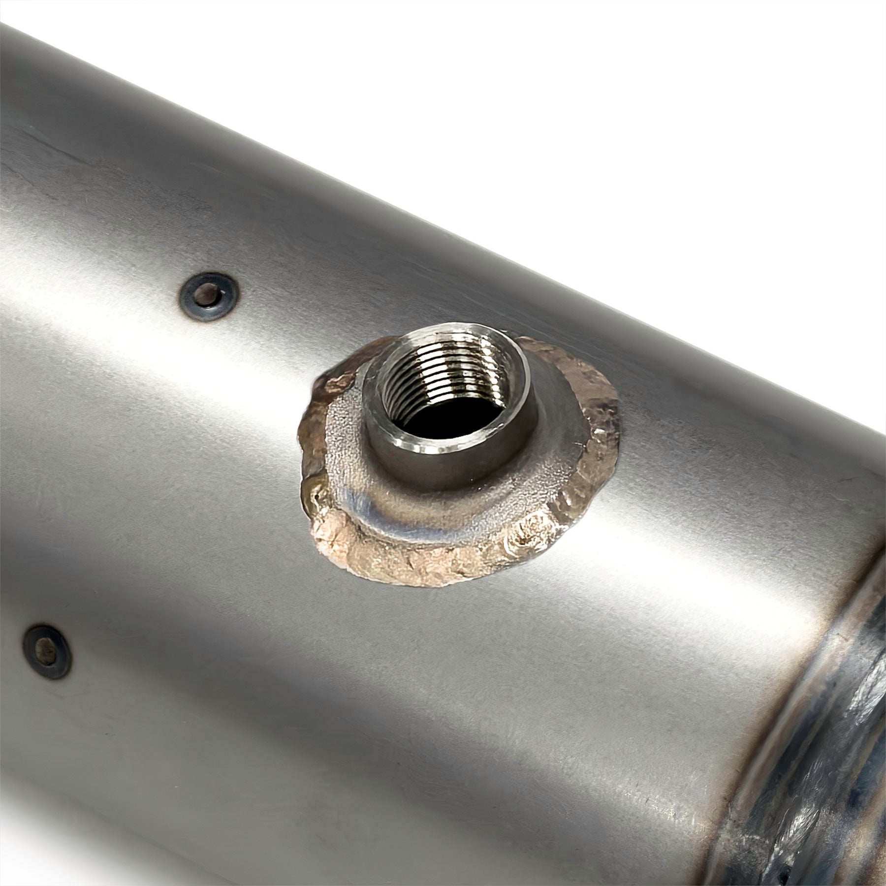 (407) IAME Exhaust Muffler KA100 With Lambda Bung