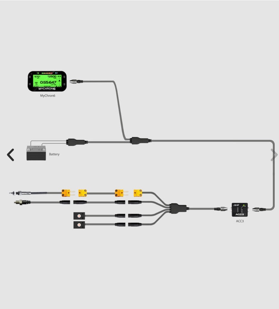 MyChron Split Harness for ACC3