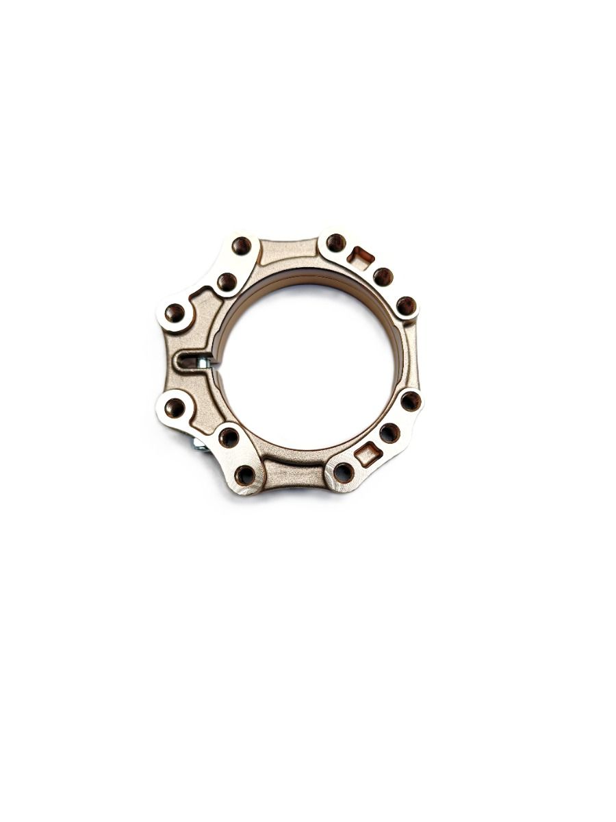 KR Bearing Flange Forged Aluminium Brake & Engine Side 50mm OK | KZ