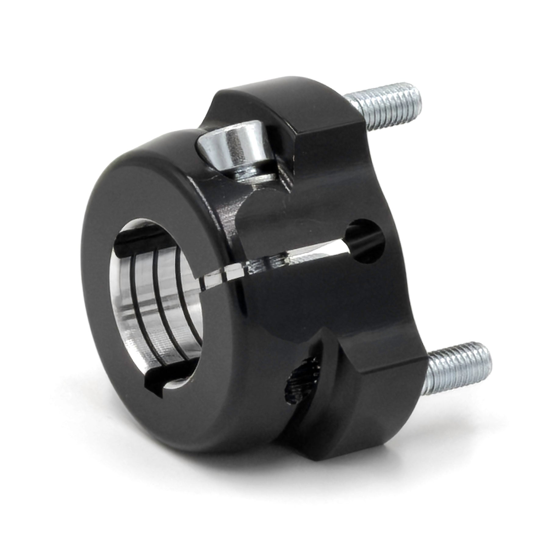 KR Wheel Hub Rear Aluminium Black 30mm
