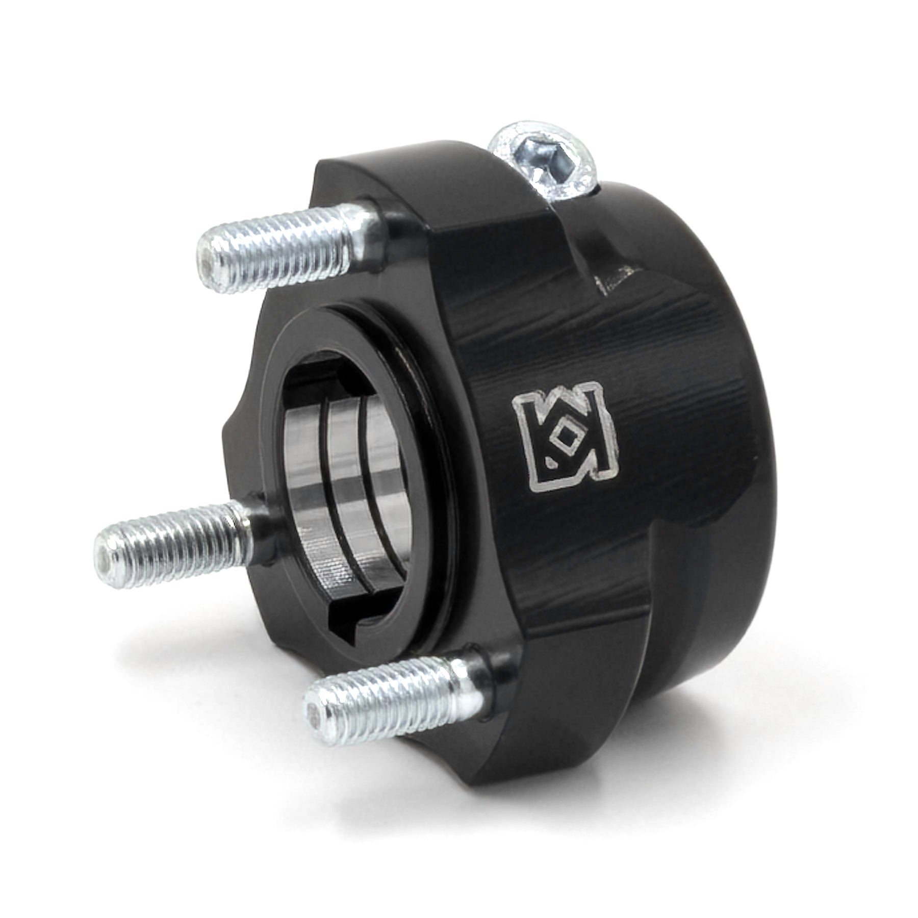 KR Wheel Hub Rear Aluminium Black 30mm