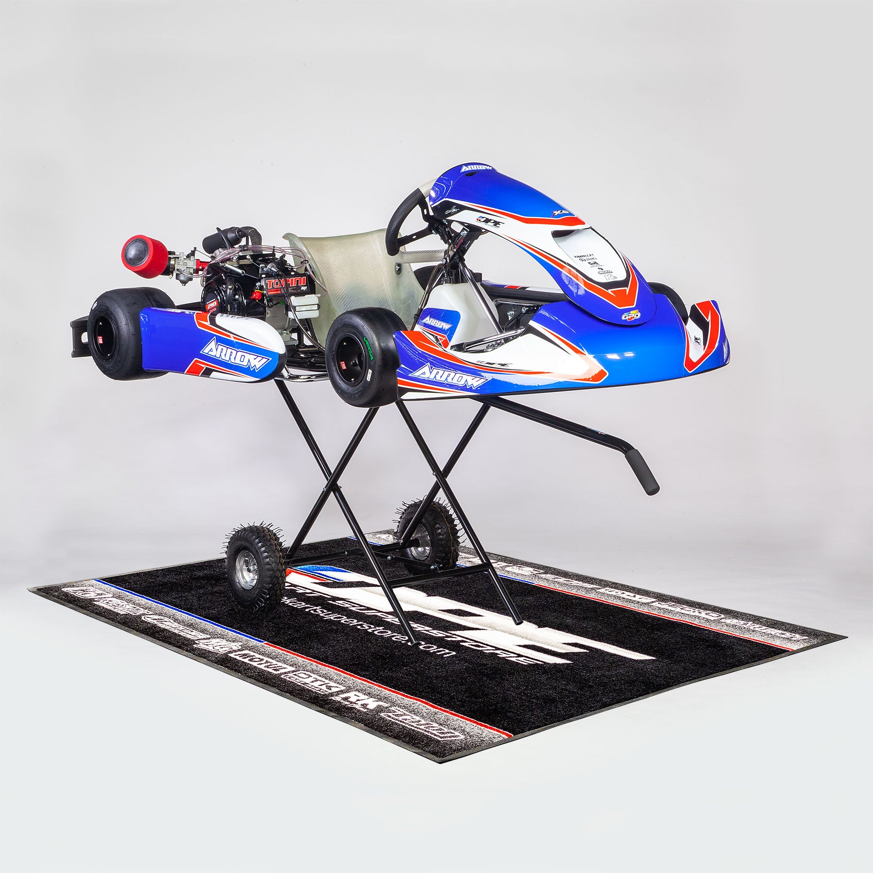 Kartech Kart Trolley inc. 2 wheels|tyres