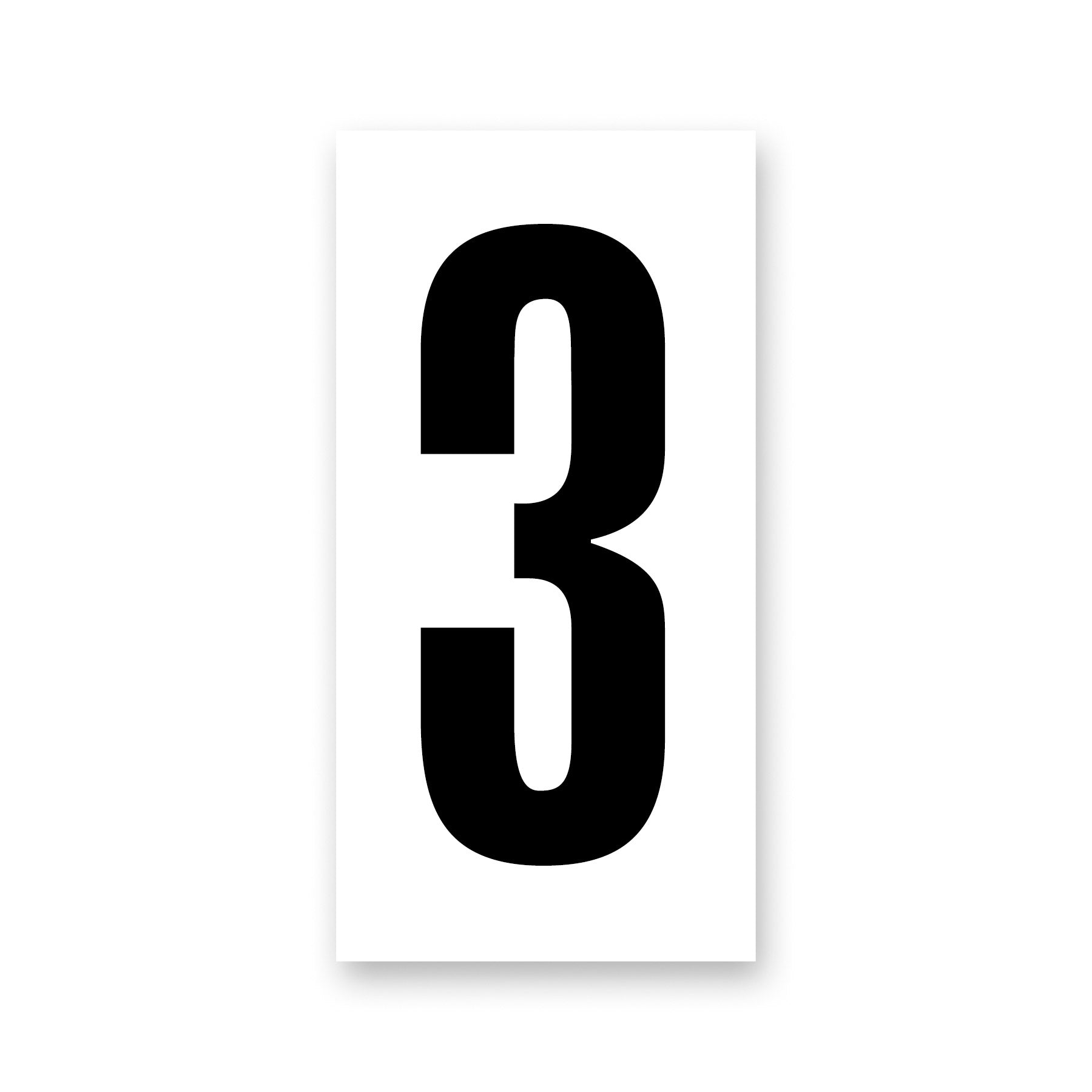 Kartech Number Nassa White|Black