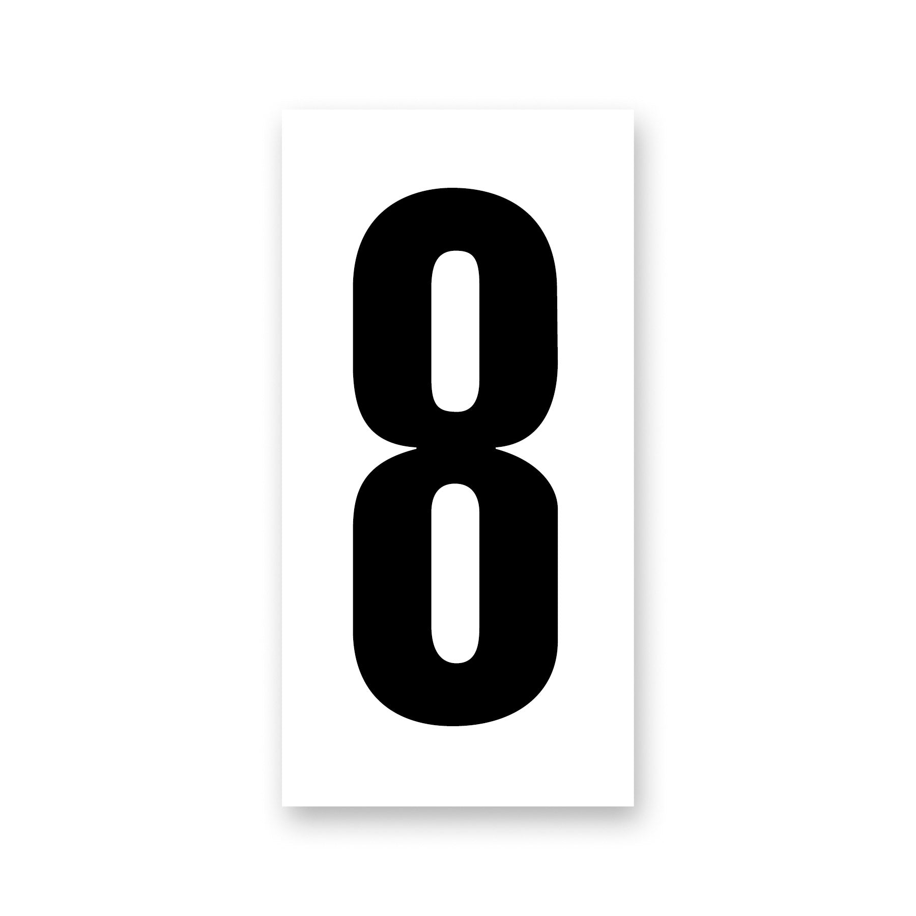 Kartech Number Nassa White|Black