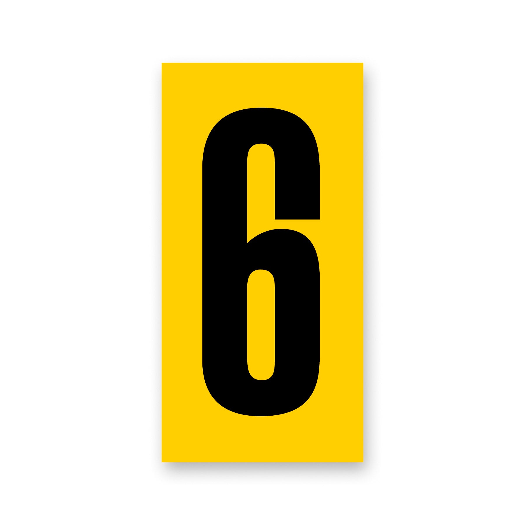 Kartech Number Nassa Yellow | Black