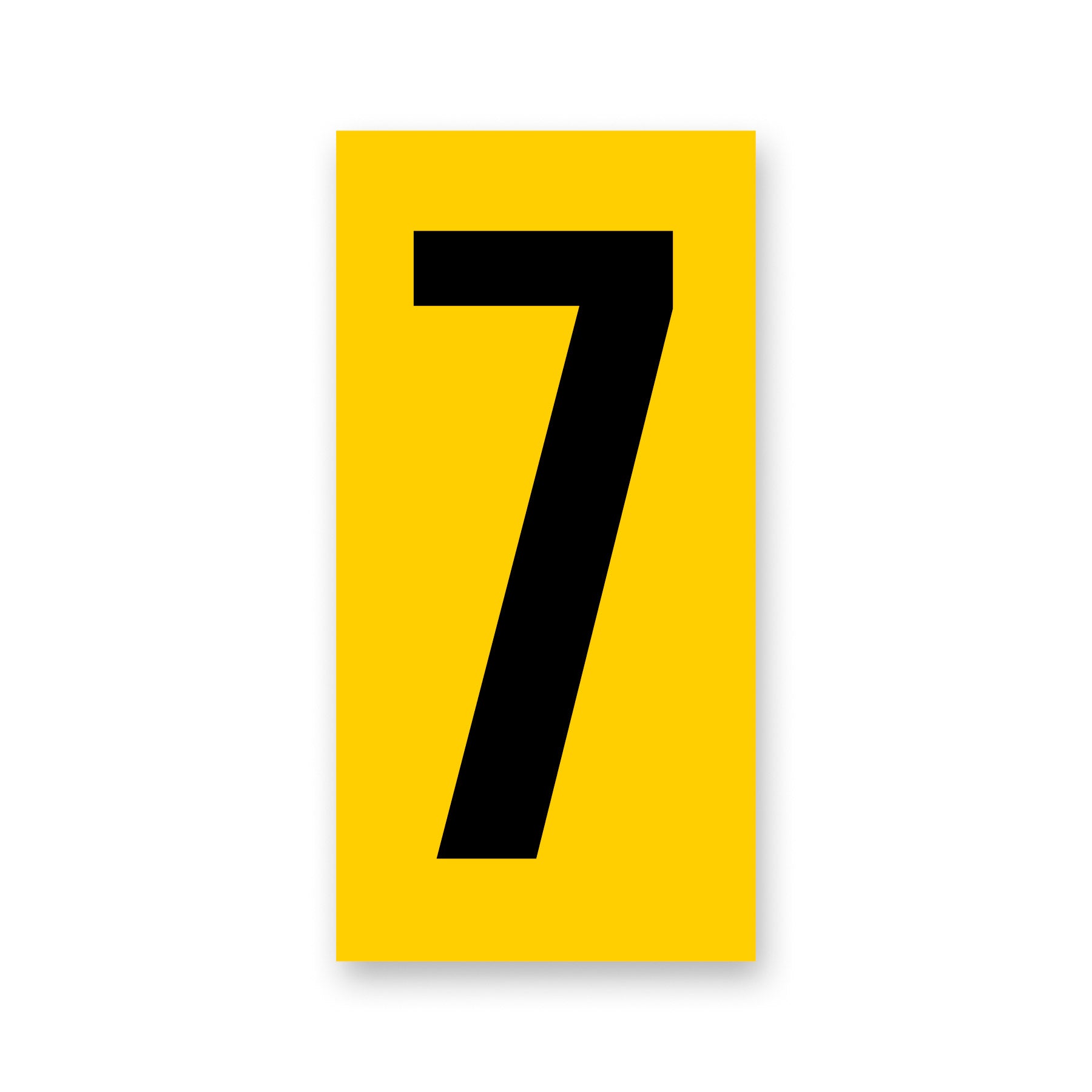 Kartech Number Nassa Yellow | Black