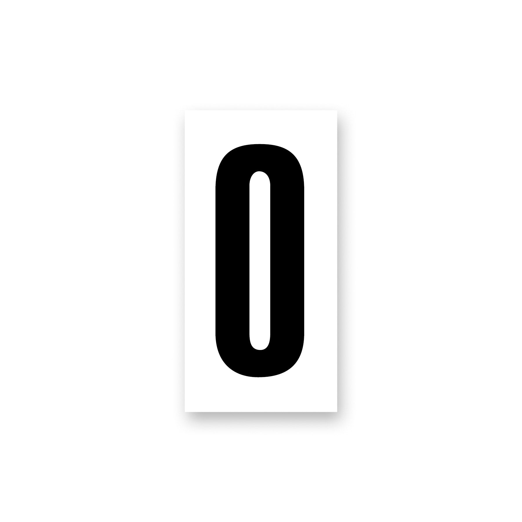 Kartech Number Side Pod White|Black