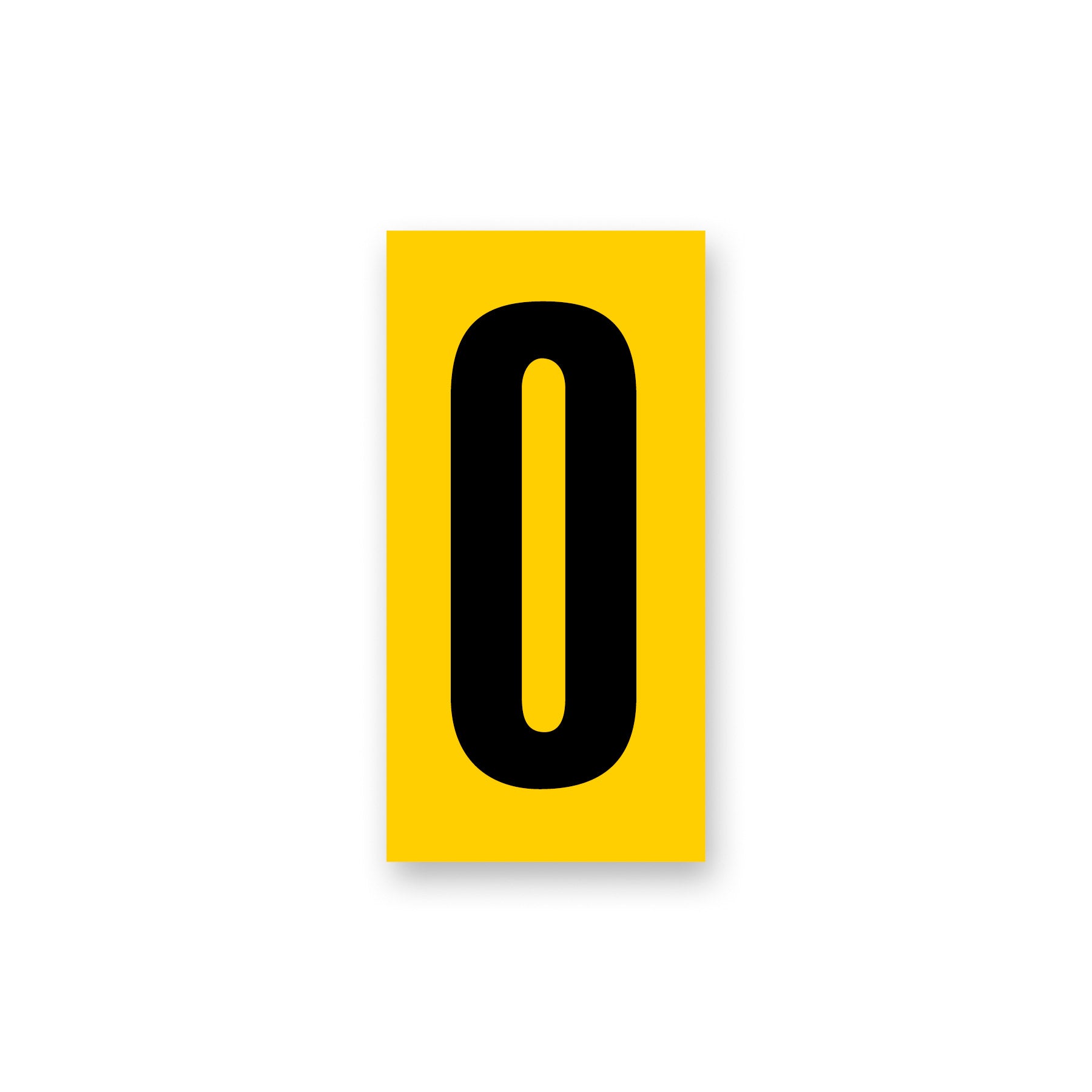 Kartech Number Side Pod Yellow|Black