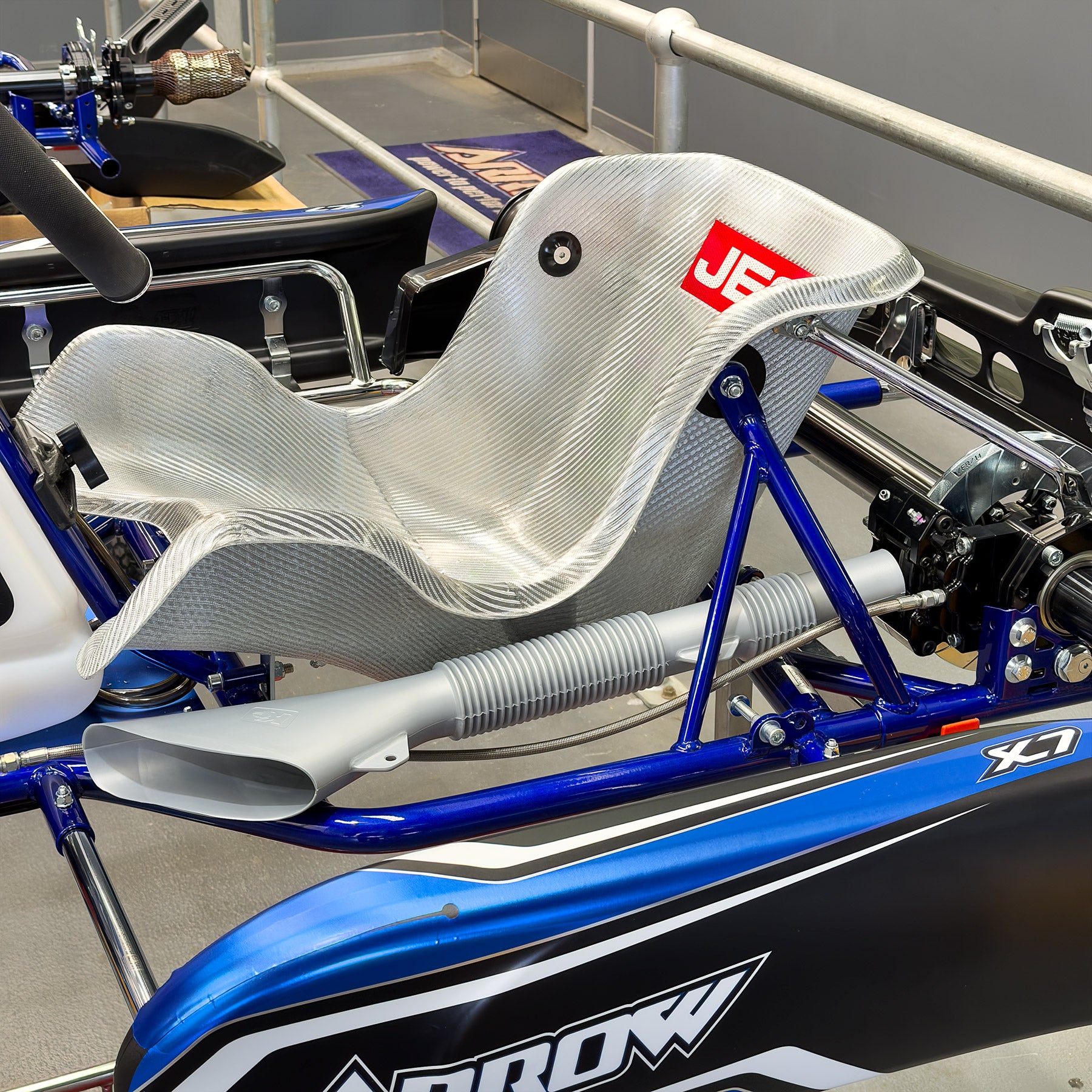 KG Brake Cooling Duct Silver