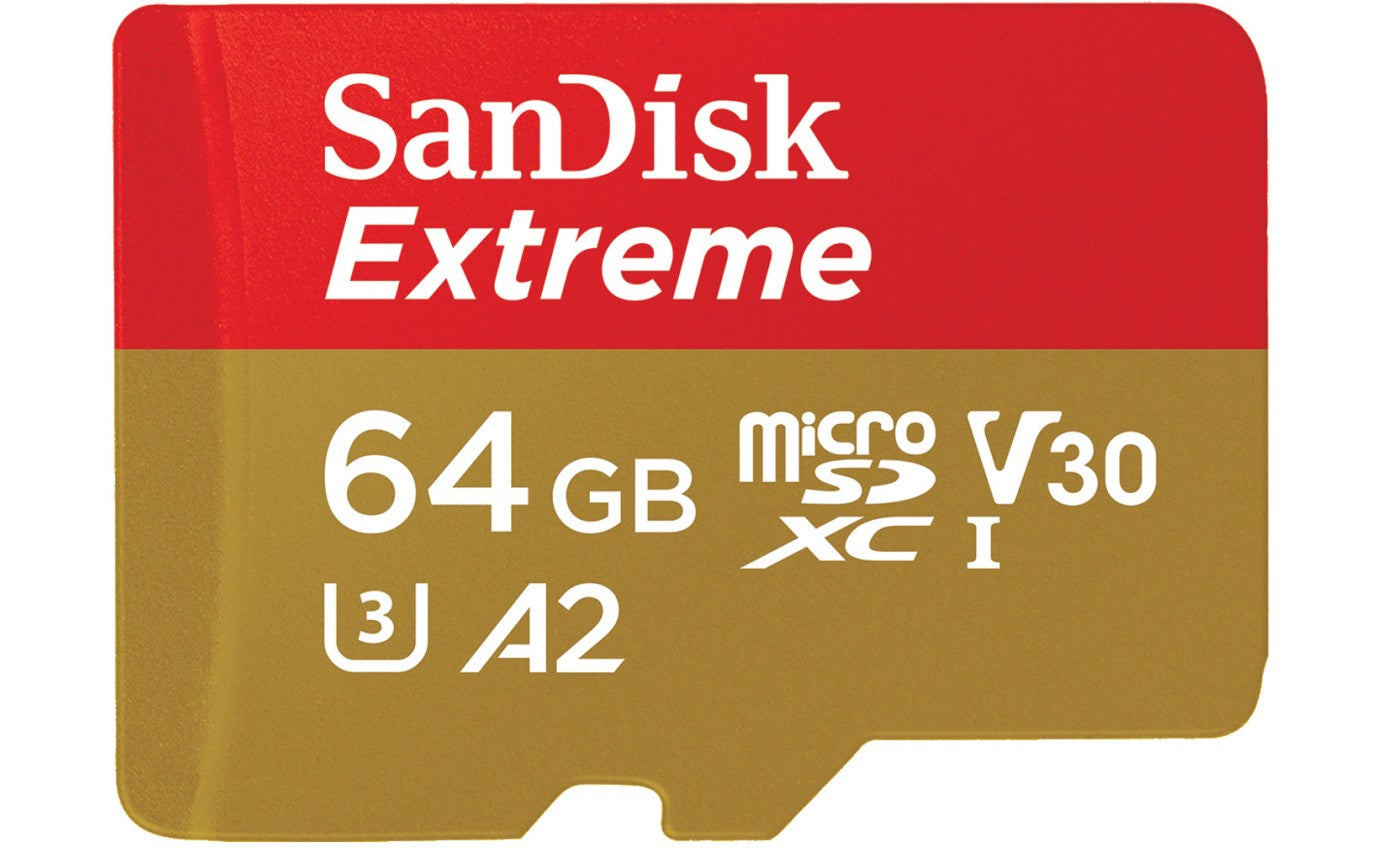 SanDisk 64GB Extreme microSDHC 170mb/s Memory Card Micro SD