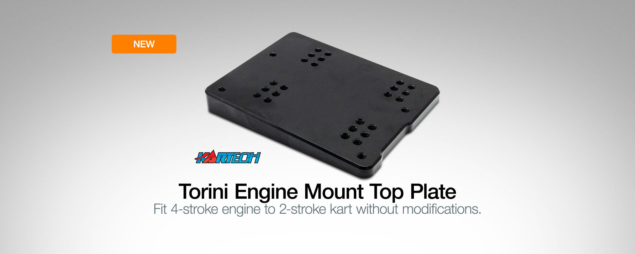 Go Kart Engine Mount for 4-stroke engine | Torini Engine Mount | Kart Racing Engine Mount