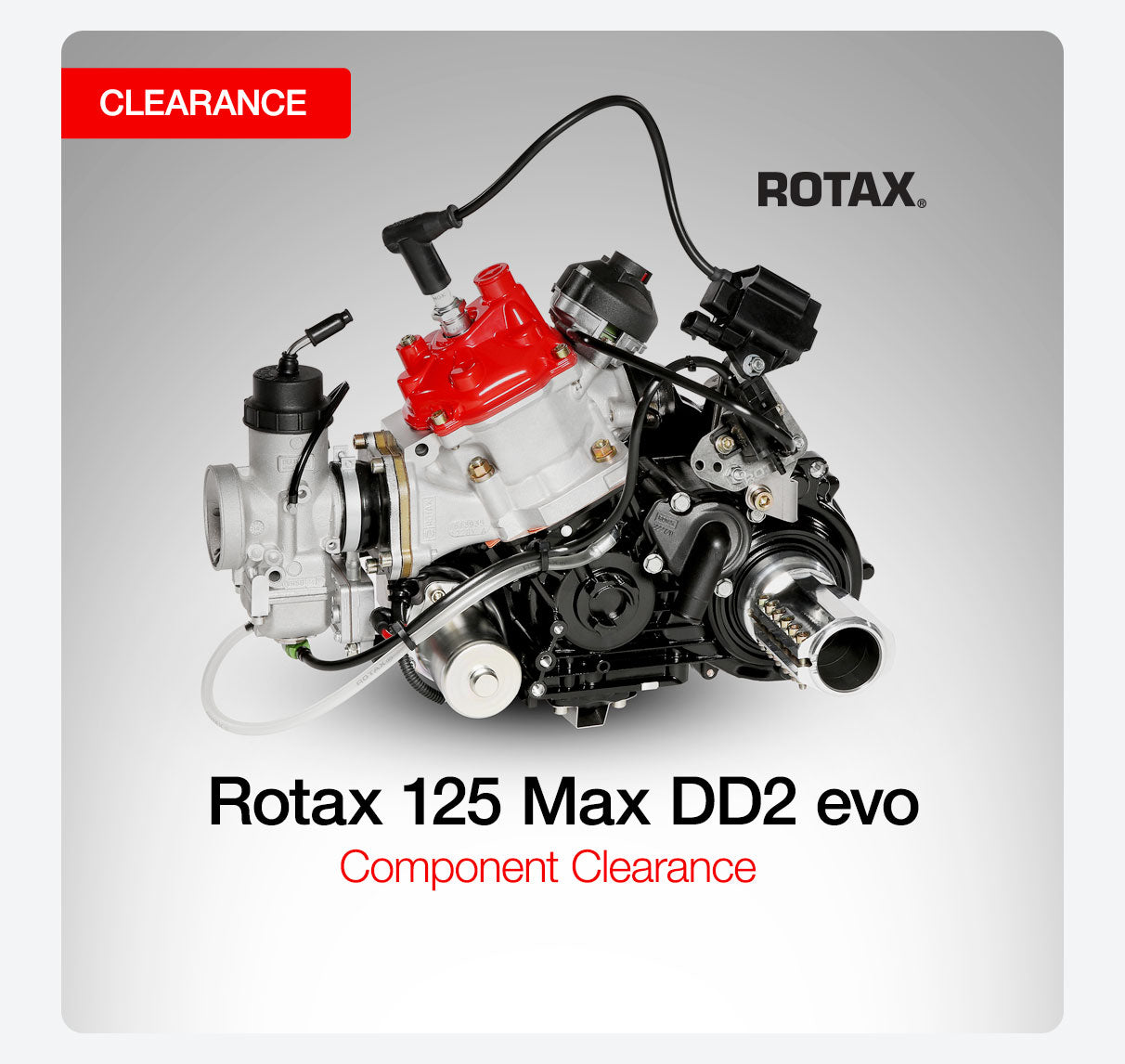 Cheap Go Kart Engine Parts | Rotax 125 Max DD2 evo Kart Engine | Components clearance