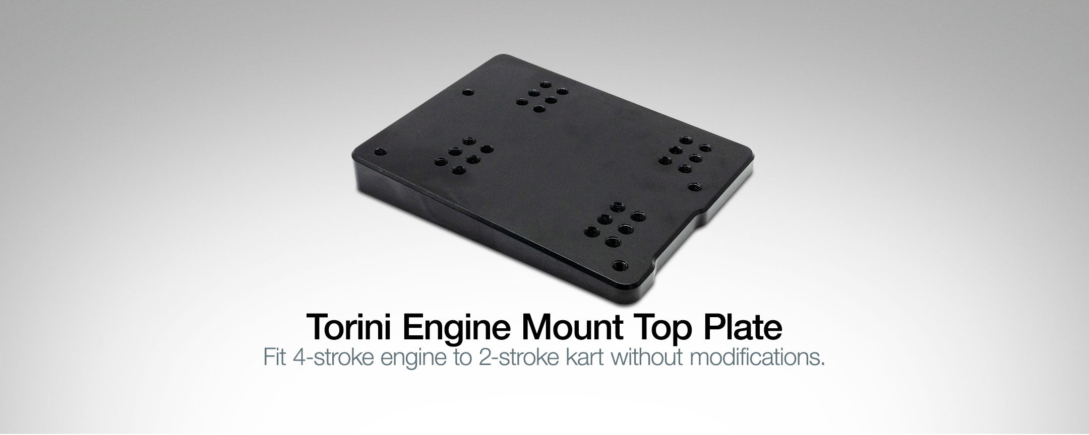 Go Kart Engine Mount for 4-stroke engine | Torini Engine Mount | Kart Racing Engine Mount