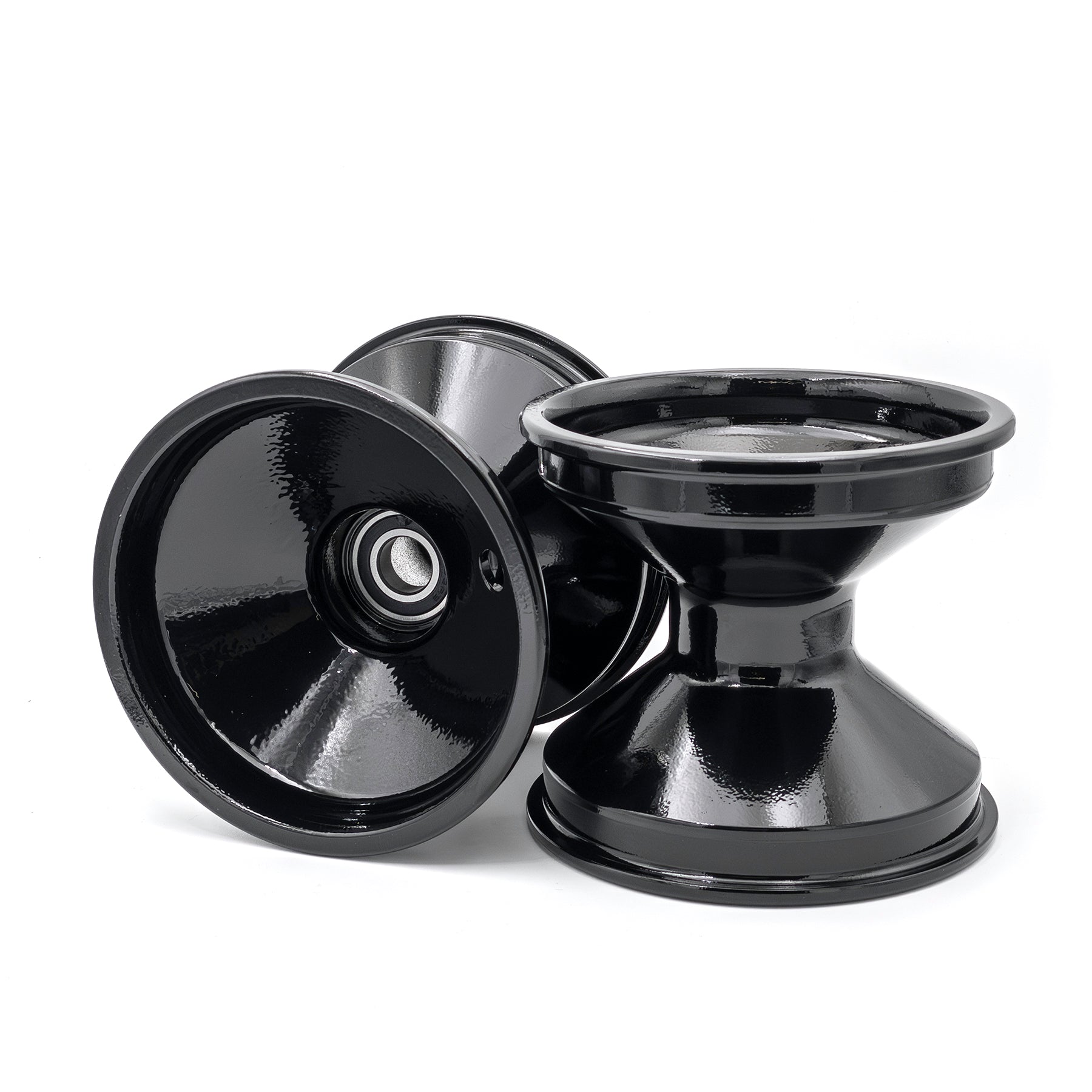 Black Tecno Cadet Kart Wheels