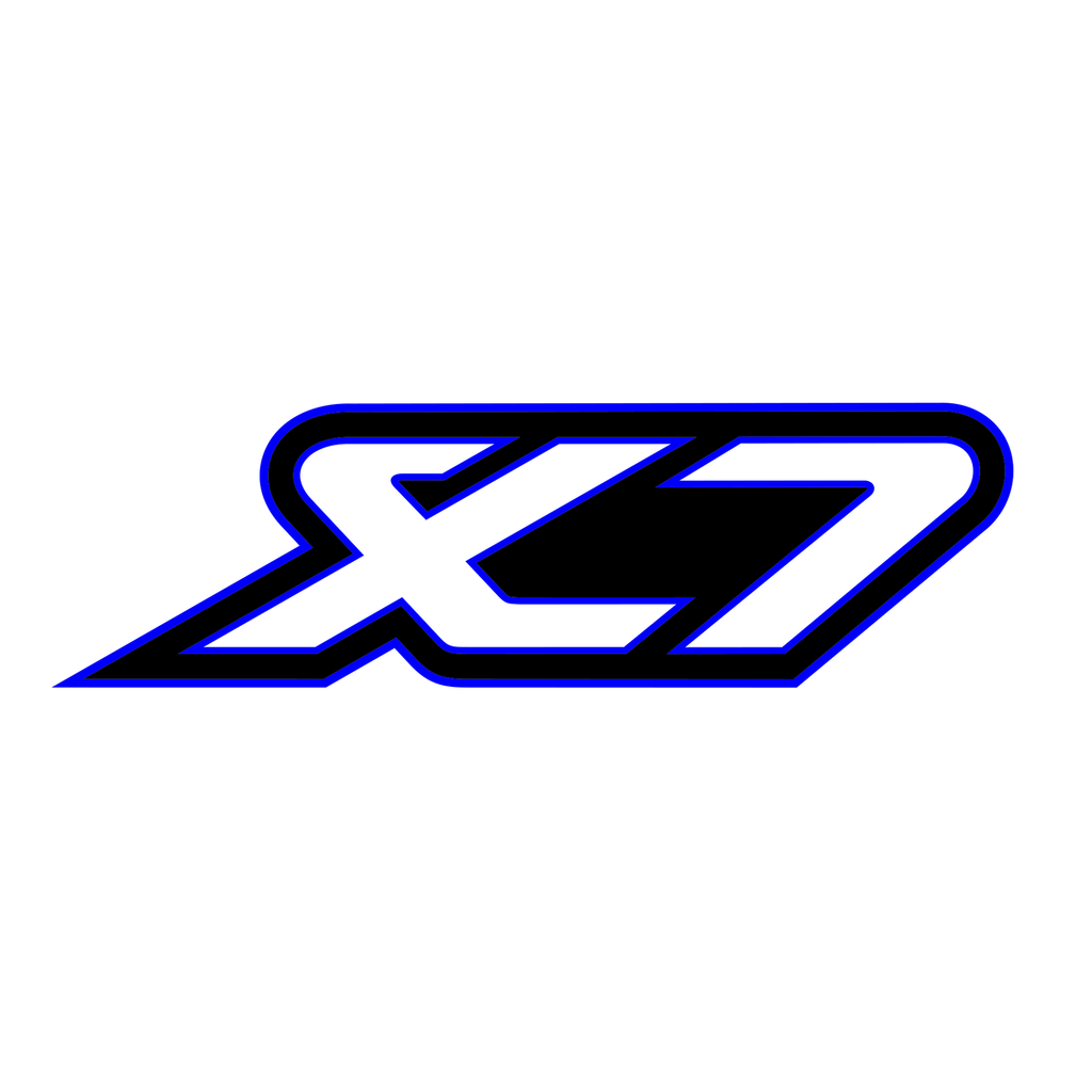 X7 Racing Logo Arrow Kart X7